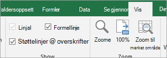 ShowFormula-linje