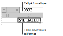 Formellinje og beslektet celle
