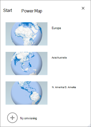Starte Power Map