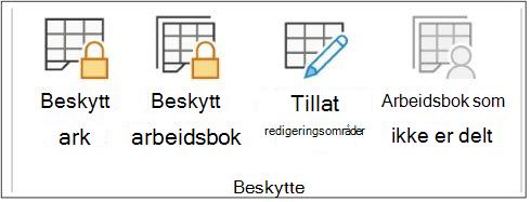 Beskytt ark
