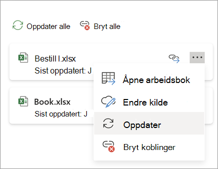 oppdater et skjermbilde av koblingsknappen one.png