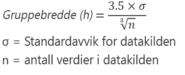 Alternativet Formel for automatisk