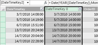 DateTimeKey-kolonnen