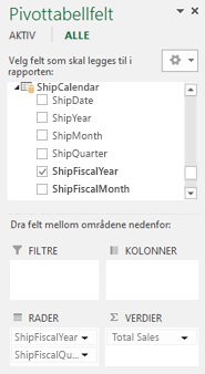 feltliste