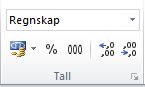 Tall-gruppen på Hjem-fanen
