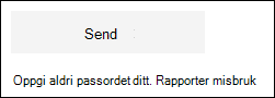 Kobling for å rapportere misbruk, for eksempel mistenkt phishing, i Microsoft Forms