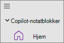 Copilot-notatblokker alternativet i OneNote