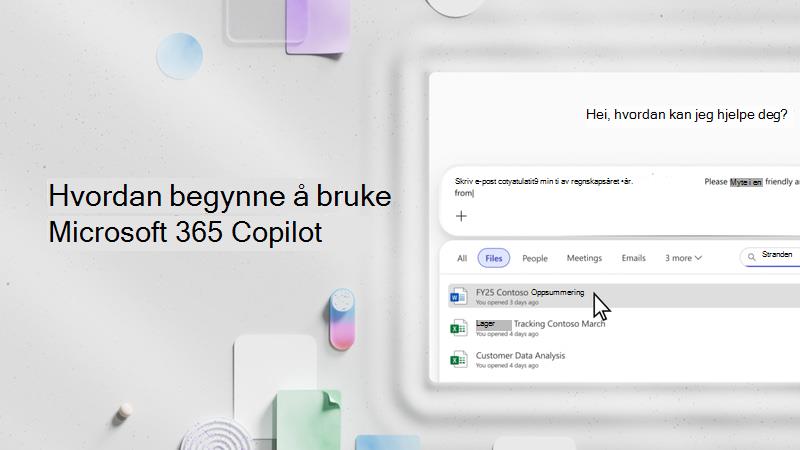 Video: Begynn å bruke Microsoft Copilot