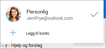 Legg til konto i OneDrive-appen for Android