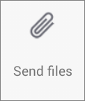Send filer-knappen i OneDrive for Android