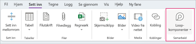 Bruke Loop komponenter i OneNote | Microsoft Support