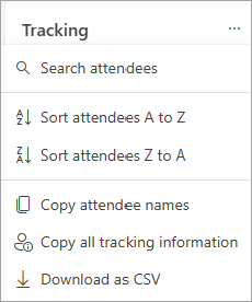 Sortere og søke etter deltakere