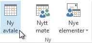Kommandoen Ny avtale på båndet