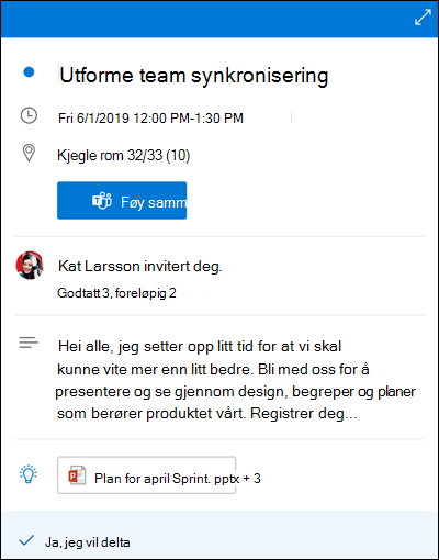 Calendar Rask titt for Outlook for nettet.