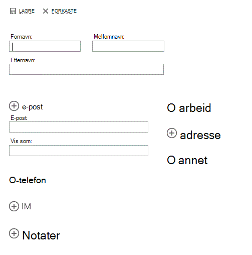 ny kontakt