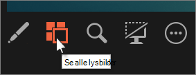 Klikk lysbildenavigatøren for å vise alle lysbilder