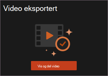 Vis og del video