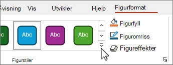 Figurstiler mer-knappen