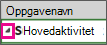 Skjermbilde som viser aktivitetssammendrag med skjul-knappen valgt.