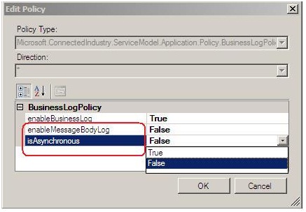 Rediger policy-skjermen
