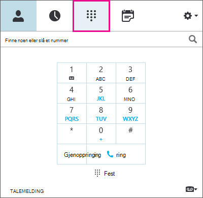 Dialogboksen Rediger telefonnummer