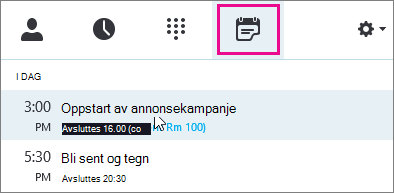 Møtefanen med møter