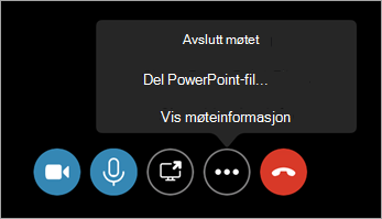 Avslutt møte-kommandoen