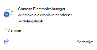 Filkort med knepet