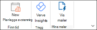 Mine maler mangler i Outlook