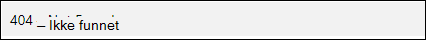 Utskriftsfeil i Outlook