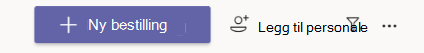 Legge til ansatte i Teams Bookings-appen