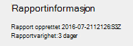 Generell informasjon om rapporten om trådløst nettverk