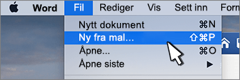Ny fra malalternativ