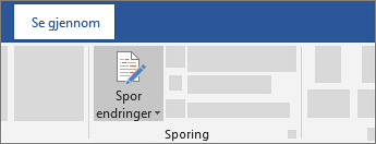 Spore endringer