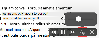 Øke eller redusere lesehastigheten