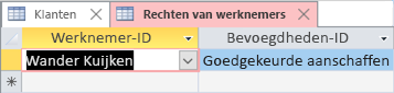 Tabs with Close command X