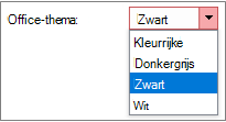 Lijst met Office-thema's