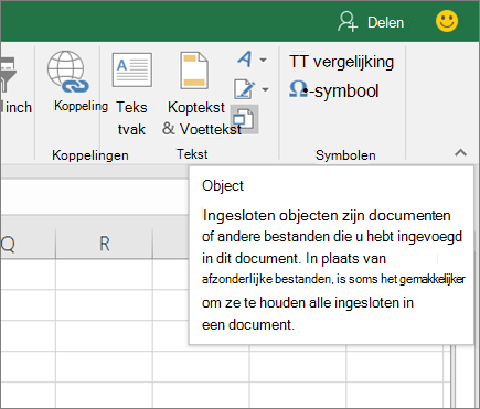Object invoegen