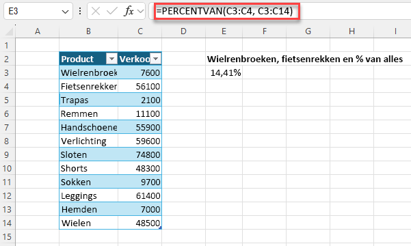 =PERCENTVAN(C3:C4;C3:C14)