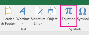 Knop Vergelijking op het lint van Excel 2016