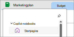 Copilot-notebooks in OneNote