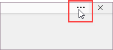 Klik op het pictogram Meer