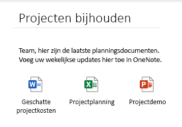 Ingesloten bestanden op een pagina in OneNote voor Windows 10