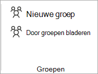 Selecteer op het lint Door groepen bladeren