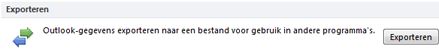 Opdracht Exporteren in de weergave Backstage