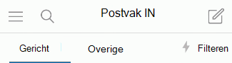 Postvak IN met prioriteit in- en uitschakelen op iOS
