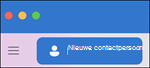 Nieuwe contactpersoon
