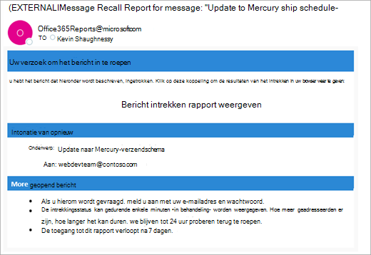 Outlook om een bericht te controleren schermafbeelding één