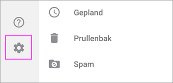 Ga naar Instellingen