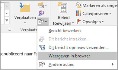 Kies Weergeven in browser.